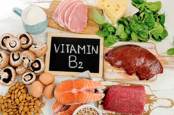 Vitamin B2 có trong thực phẩm nào